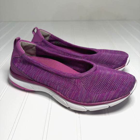 Vionic Aviva Flex Women’s Size 8 Slip-On Sneakers Purple Lightweight Walking - Picture 1 of 6